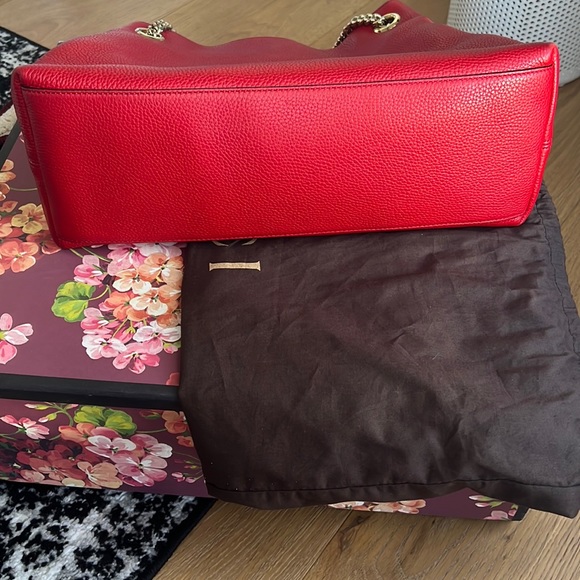 Red Gucci Soho shoulder bag - Picture 8 of 17